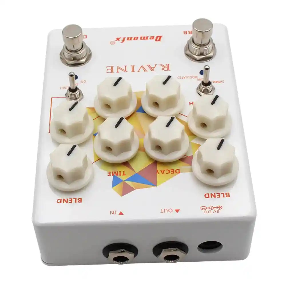 Demonfx RAVINE Reverb / Delay - StompBox Store