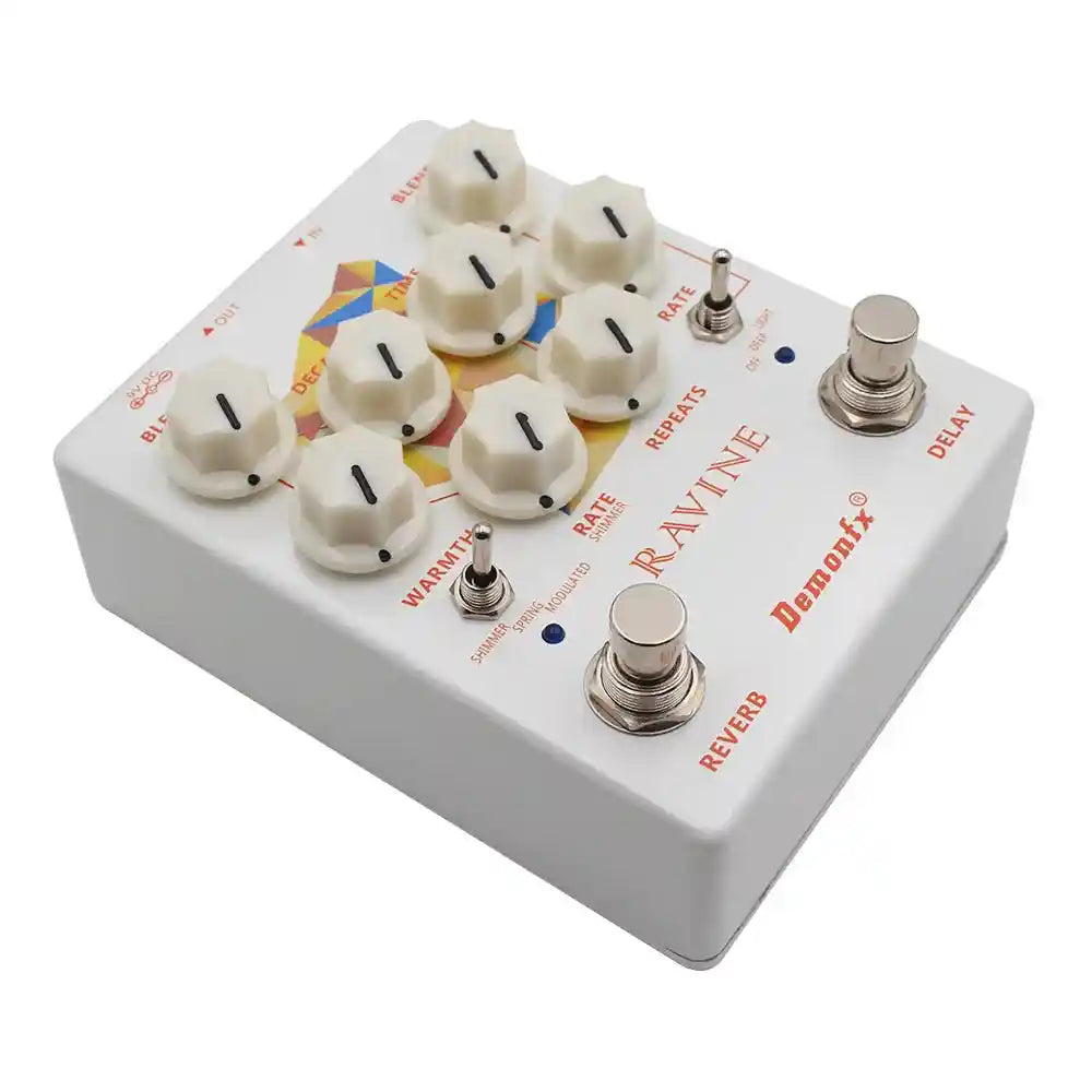 Demonfx RAVINE Reverb / Delay - StompBox Store