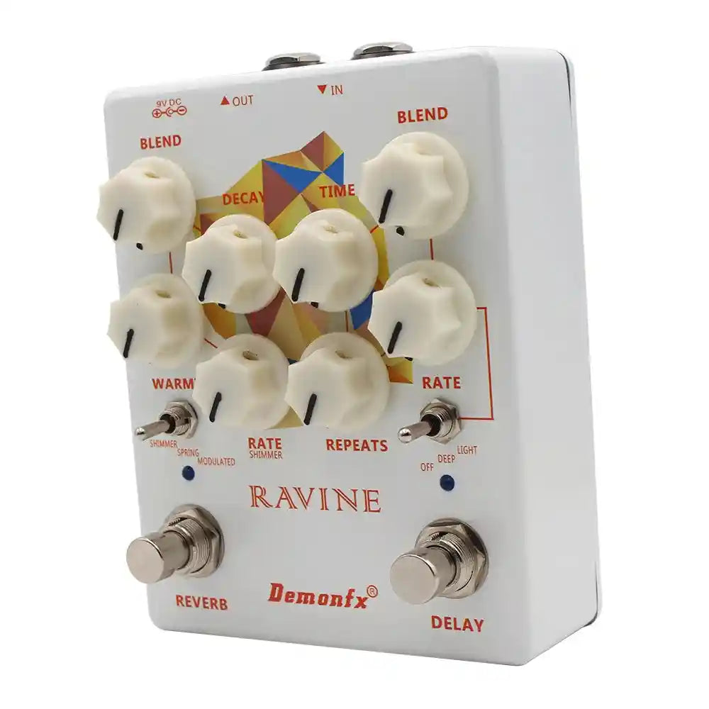 Demonfx RAVINE Reverb / Delay - StompBox Store
