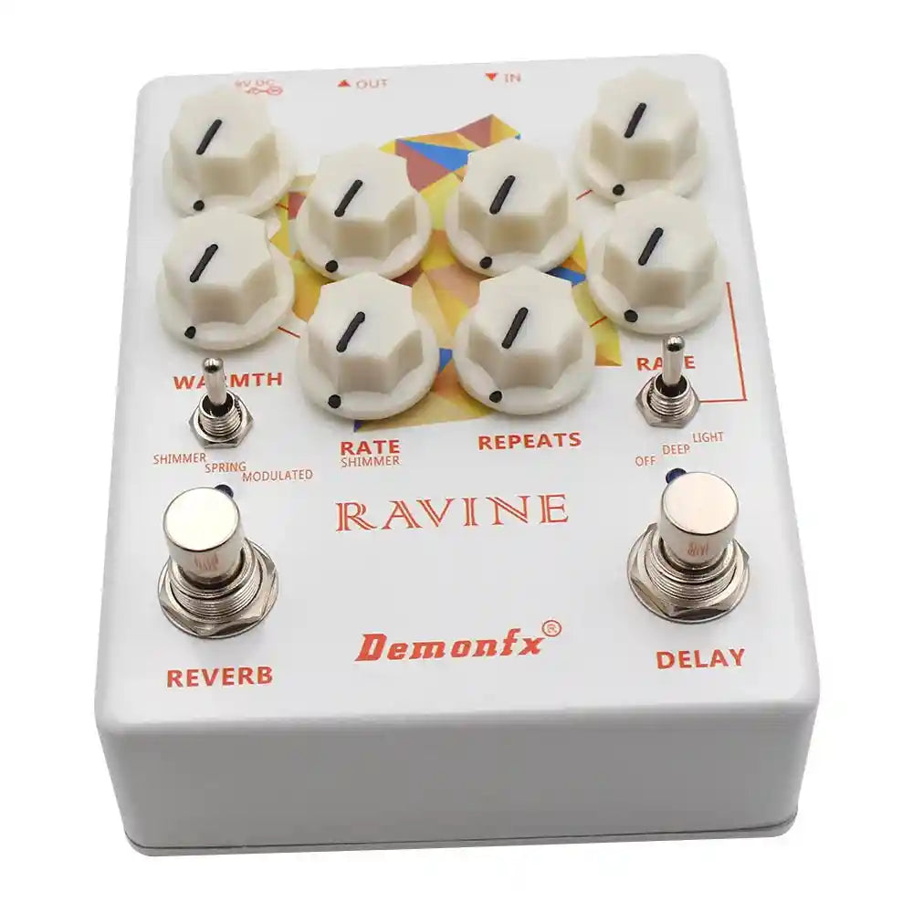 Demonfx RAVINE Reverb / Delay - StompBox Store