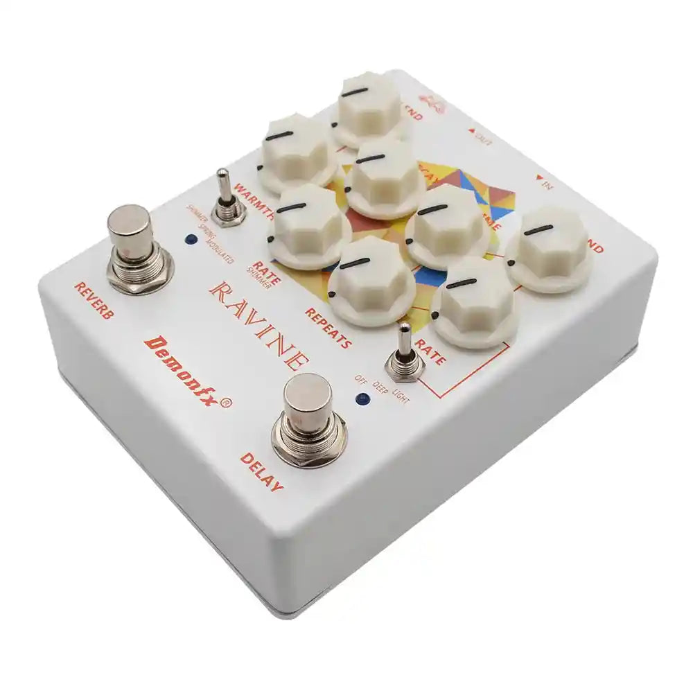 Demonfx RAVINE Reverb / Delay - StompBox Store
