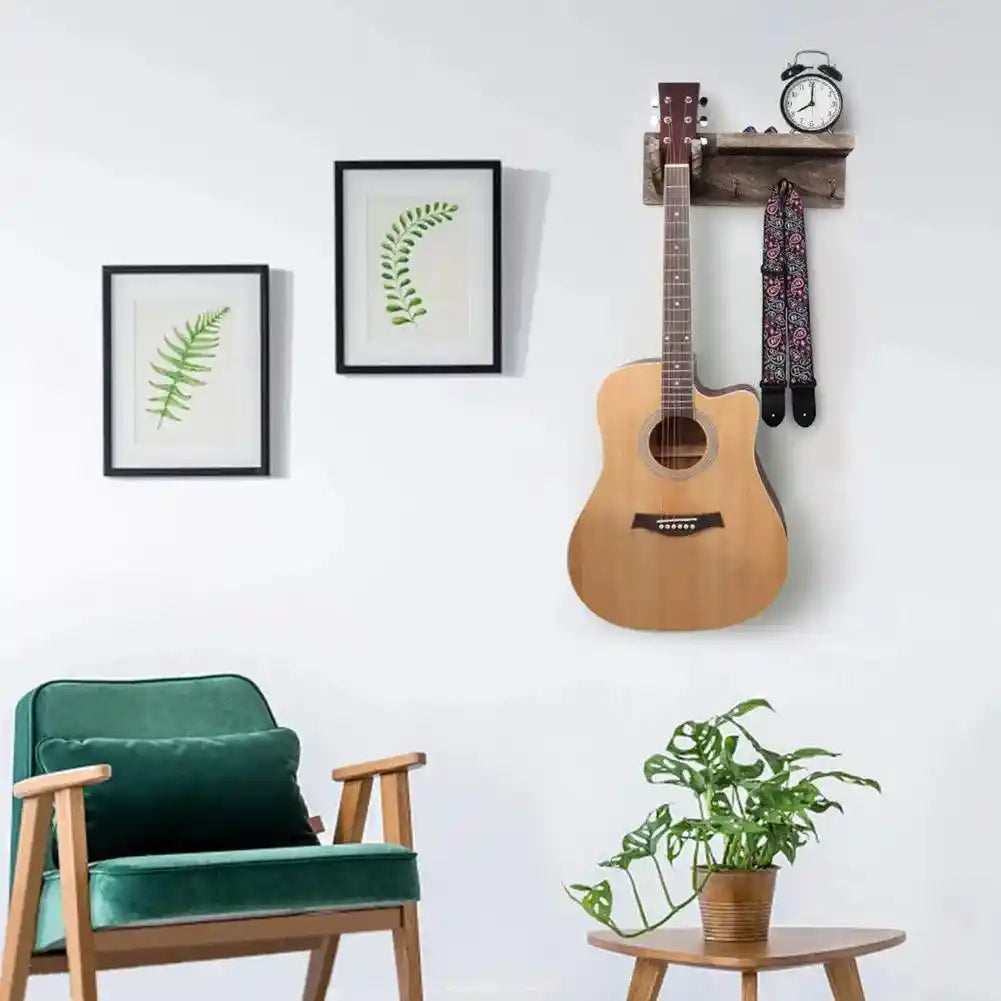 Wall Mount Stand Bracket Guitar Display Rack.