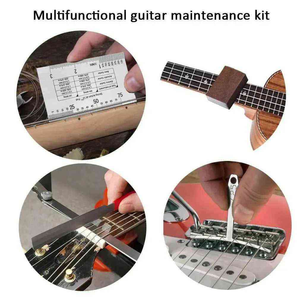 Guitar Repairing Tools Kit with Carry Bag 25 PCS.