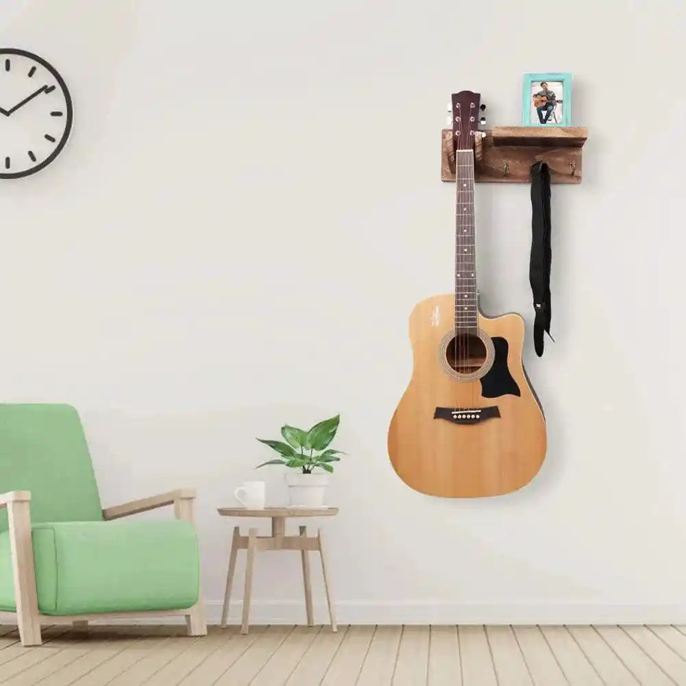 Wall Mount Stand Bracket Guitar Display Rack.