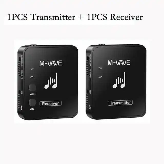 M-vave 2.4G Wireless Transmitter Receiver In Ear System.