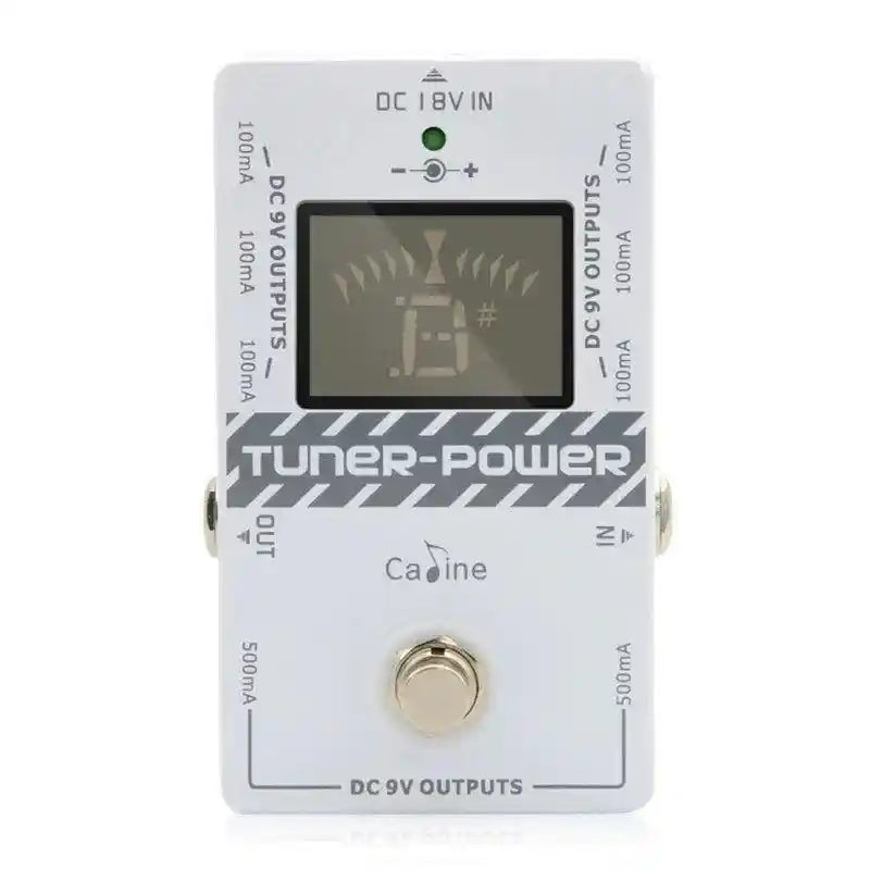 Caline CP-09 "2-in-1" Guitar Tuner / Power Supply 8 Isolated Outputs tuner StompBoxStore