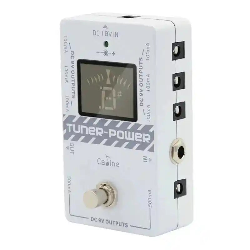 Caline CP-09 "2-in-1" Guitar Tuner / Power Supply 8 Isolated Outputs tuner StompBoxStore