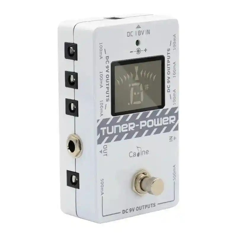 Caline CP-09 "2-in-1" Guitar Tuner / Power Supply 8 Isolated Outputs tuner StompBoxStore