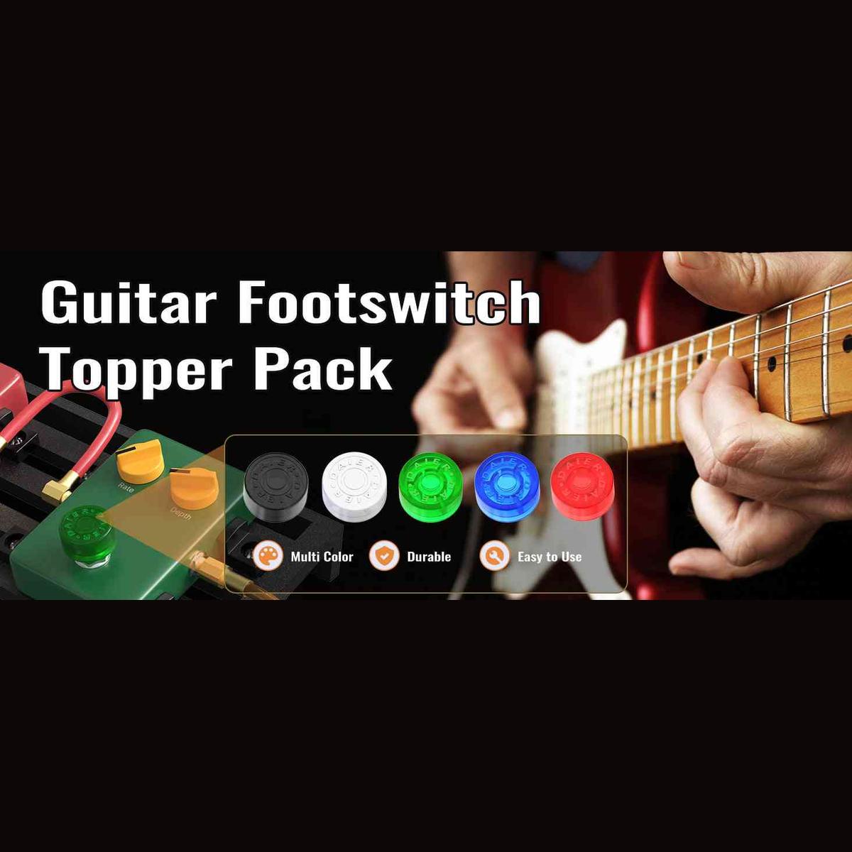 DAIERBUM 20PCS Footswitch Topper - StompBox Store 