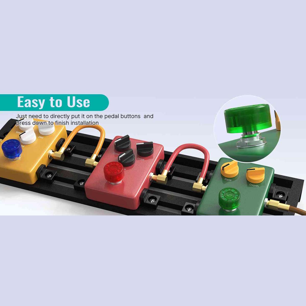 DAIERBUM 20PCS Footswitch Topper - StompBox Store 
