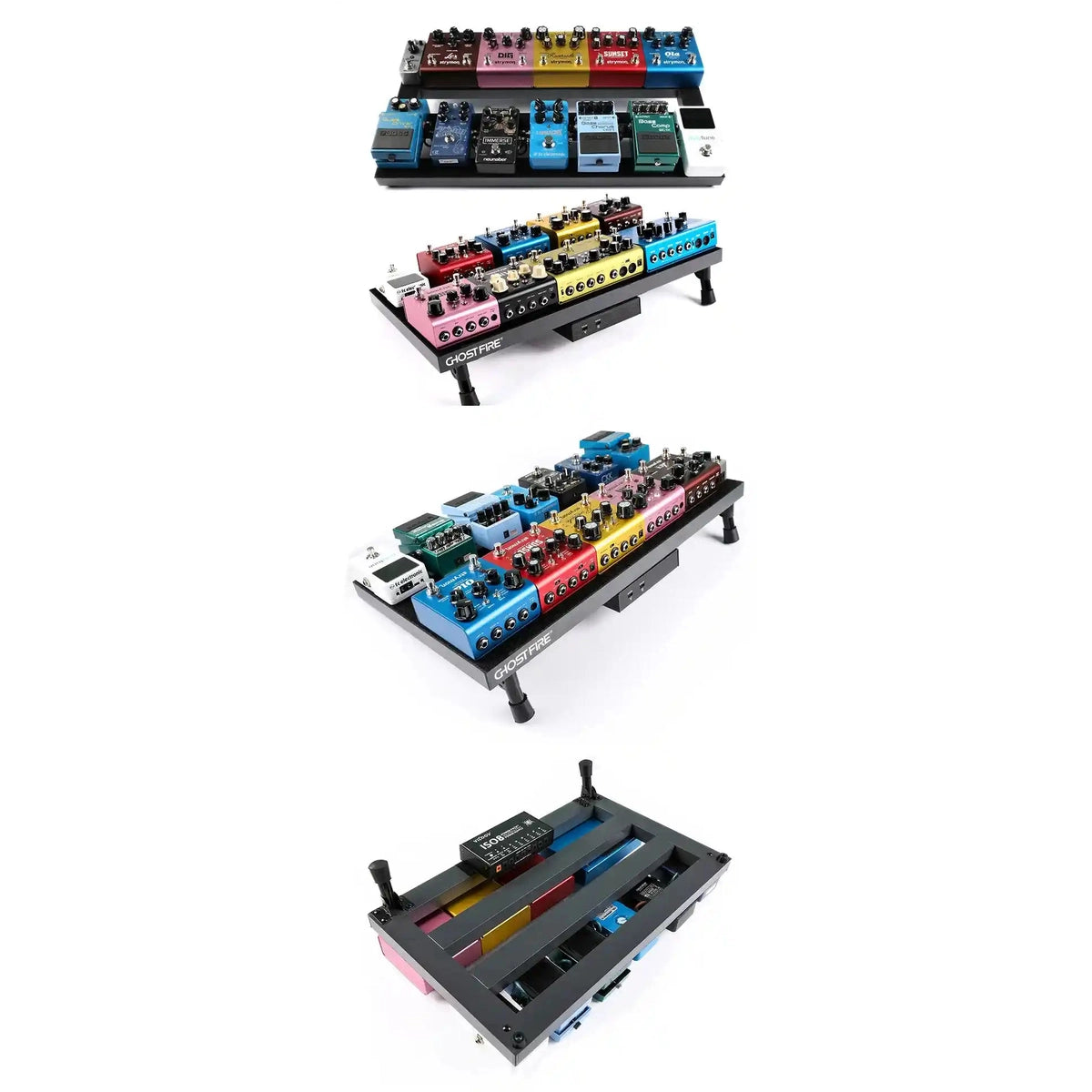 GhostFire PB1 Guitar Pedal Board with Carry Bag - StompBox Store 
