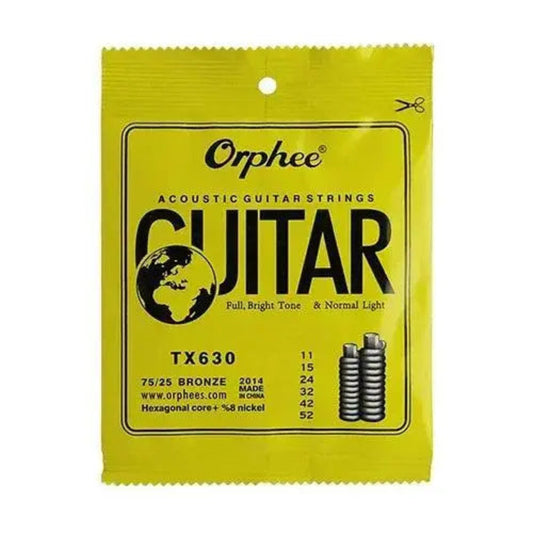 Orphee - TX630 - 11-52- ACOUSTIC Guitar String - Normal Light.