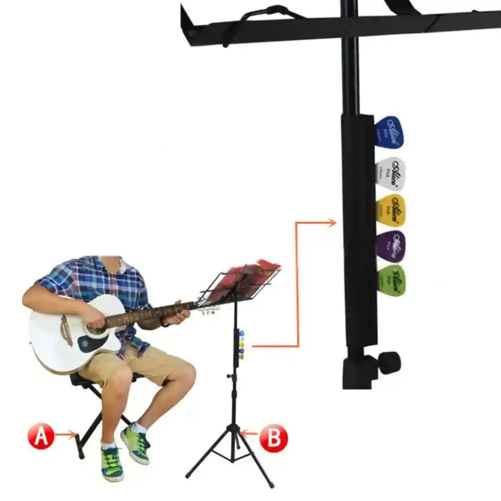 Pick Holder Clip for Live Microphone Stands