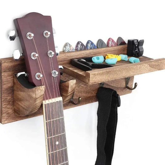 Wall Mount Stand Bracket Guitar Display Rack.