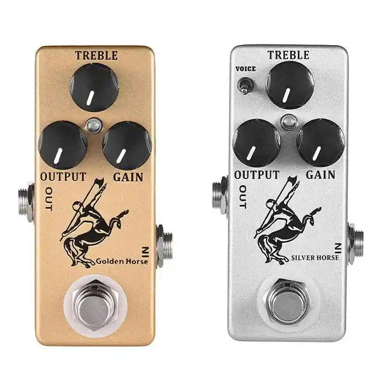 MOSKY SILVER/GOLDEN HORSE -  overdrive/boost ( Klon Centaur).
