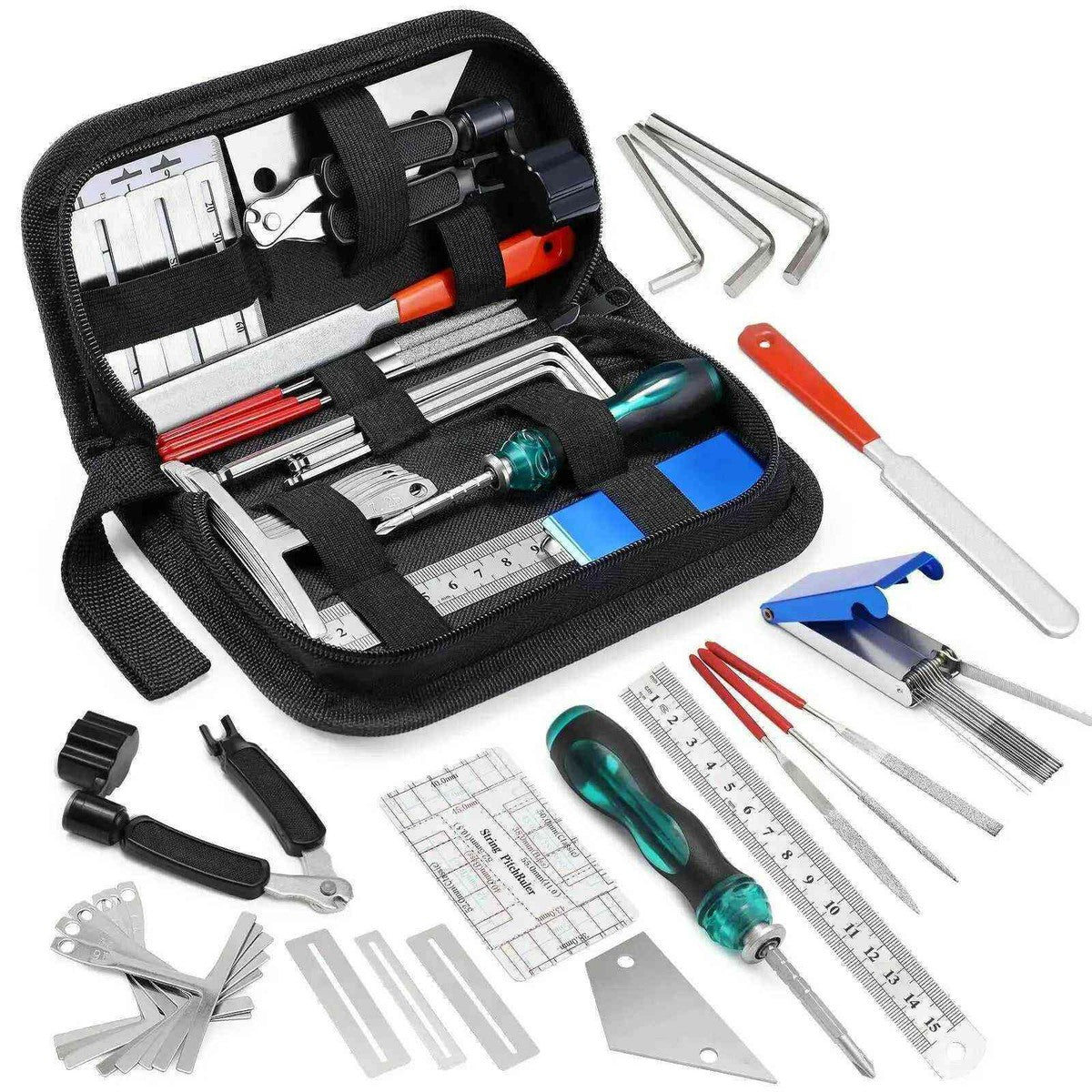 Guitar Repairing Tools Kit with Carry Bag 25 PCS.