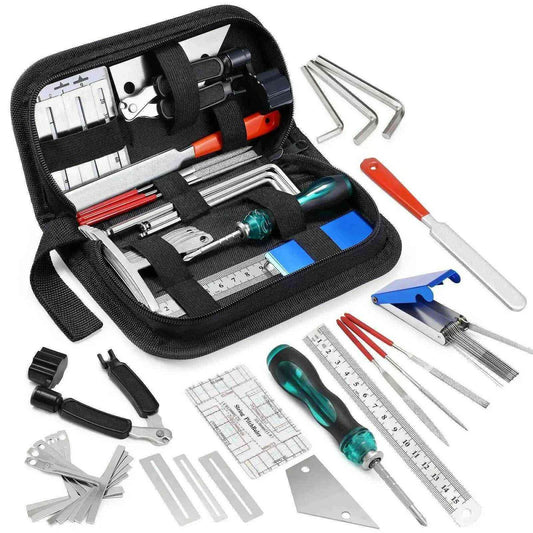 Guitar Repairing Tools Kit with Carry Bag 25 PCS.