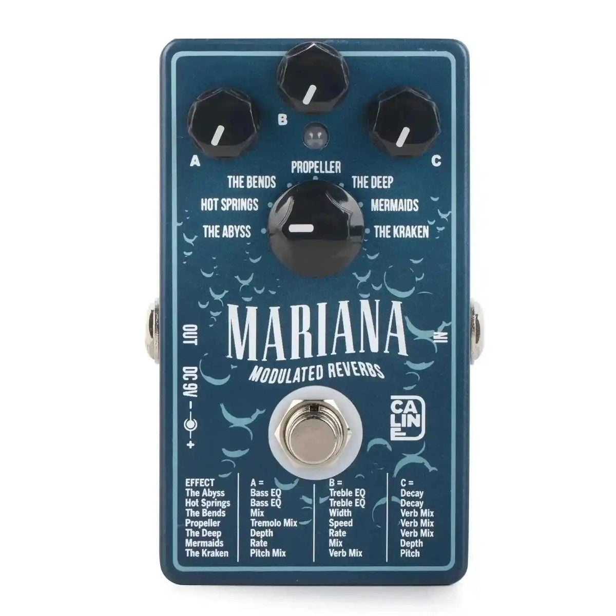 Caline CP-507 Mariana Modulated Reverb reverb StompBoxStore