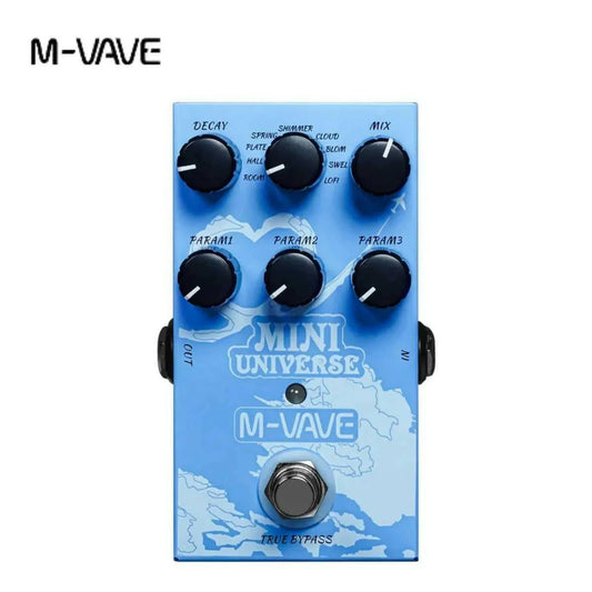 M-VAVE - Mini Universe -  Digital Reverb - 9 Reverb Tones.