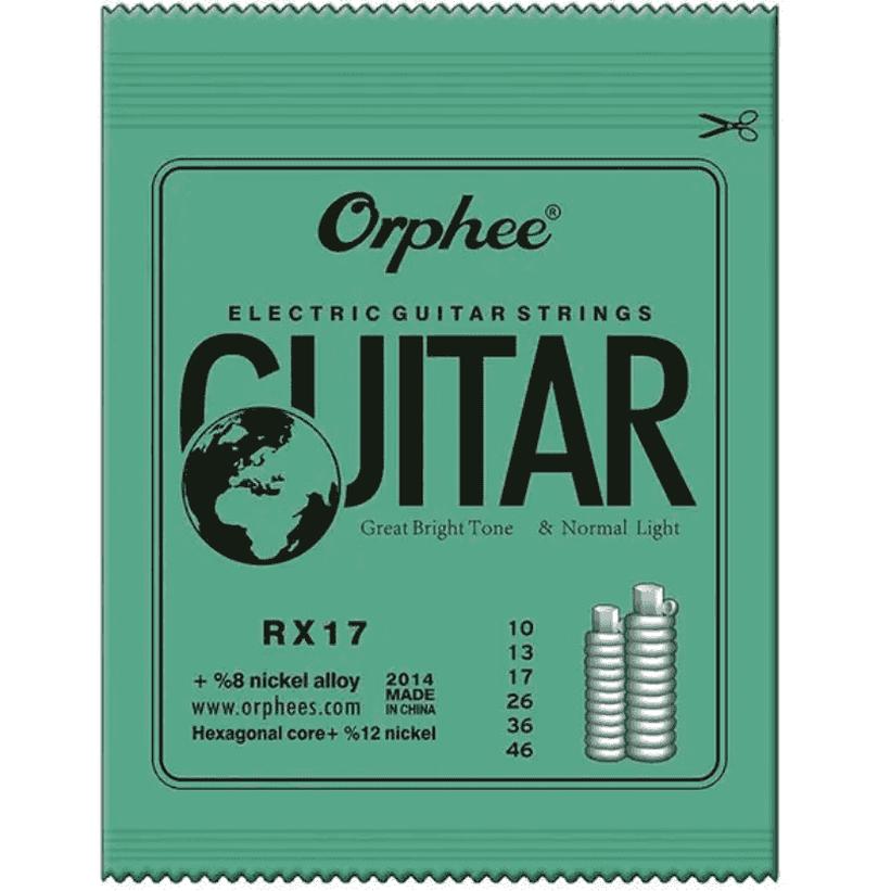 Orphee RX-17 -  10-46 Electric Guitar Strings Medium-Light.