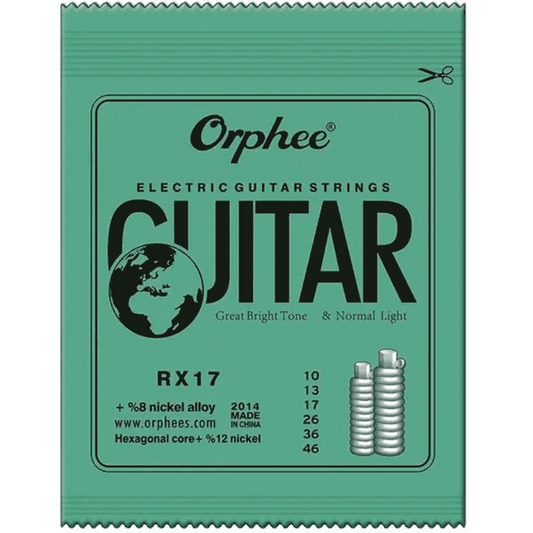 Orphee RX-17 -  10-46 Electric Guitar Strings Medium-Light.